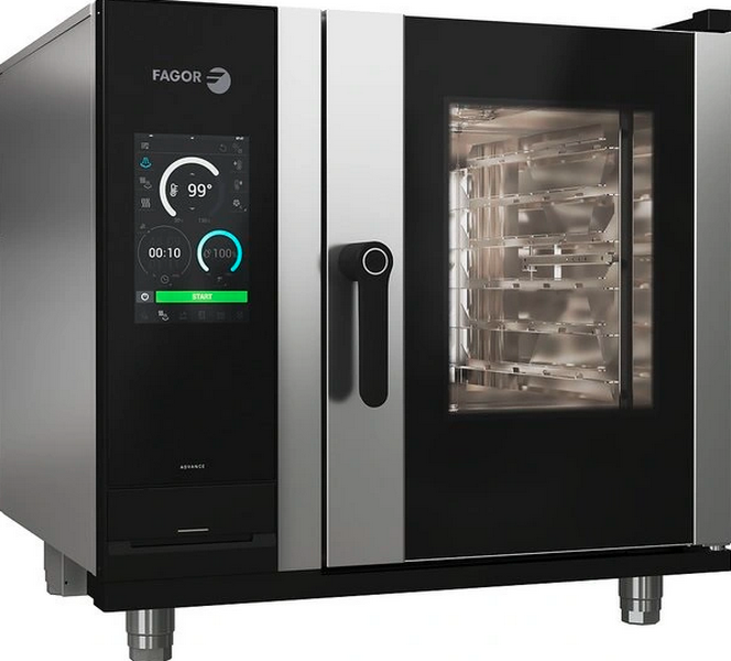 Пароконвектомат газовый FAGOR APW-061-G NG R SW S