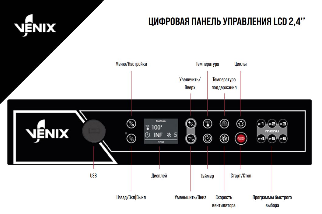 Печь комбинированная высокоскоростная RADAX VENIX SPZLR0FER00 (Пицца)