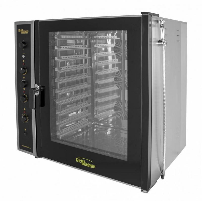 Пароконвектомат GRILL MASTER ПКЭ/10Г (с парогенератором и рег. скорости)