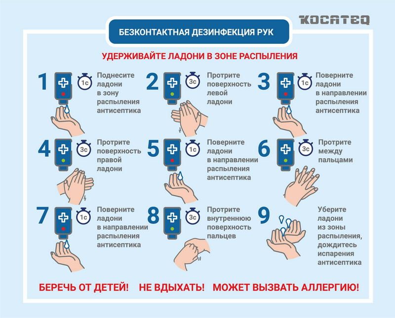 Стерилизатор рук Kocateq HS Bioprotect