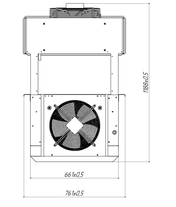 Моноблок ранцевый Intercold MMCM-335 FT (опция -30° С)