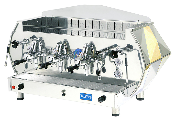 Кофемашина DIA3S золотая La Pavoni