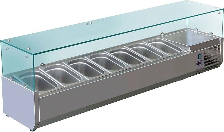 Холодильная витрина для ингредиентов Viatto VRX 1500/330