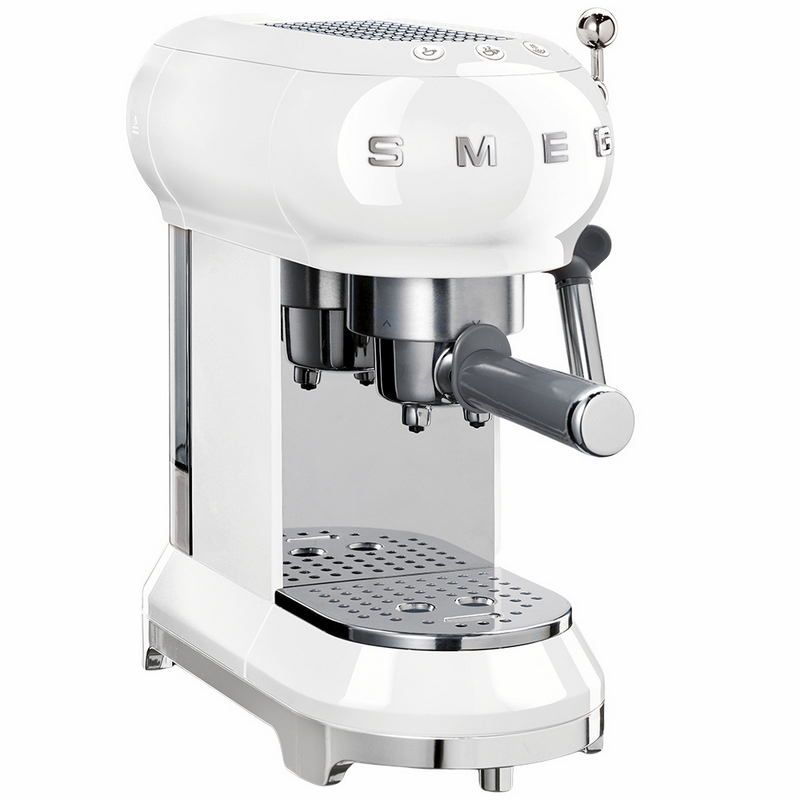 Кофеварка рожковая SMEG ECF01WHEU