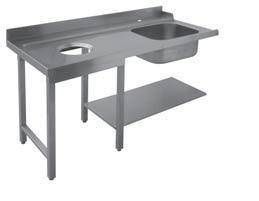 Стол предмоечный Apach Cook Line 75446 1200мм