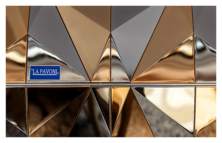 Кофемашина DIA3S золотая La Pavoni