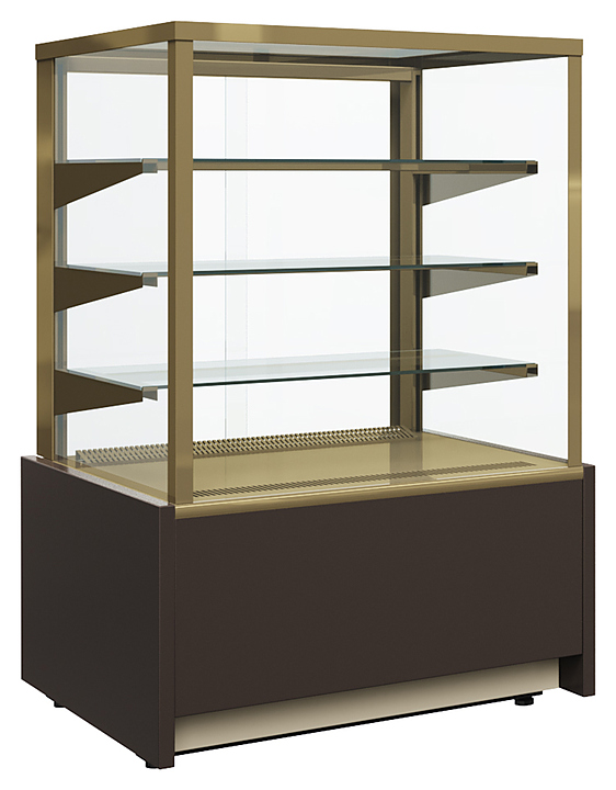 Витрина KC70 N 0,6-1 LIGHT Bread 0102-0109 (со стеклом) Полюс