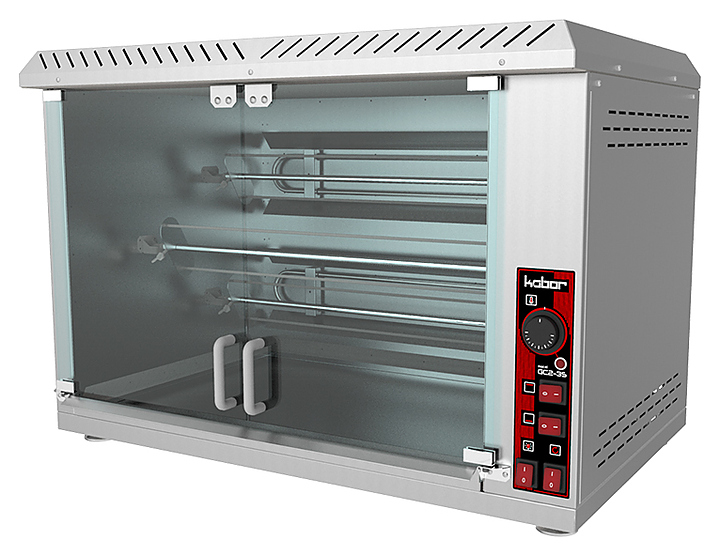 Гриль для кур GC2-3S (15 тушек) Кобор