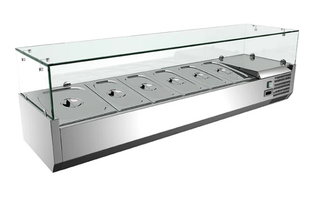 Холодильная витрина для ингредиентов Koreco VRX/1500/380 fg