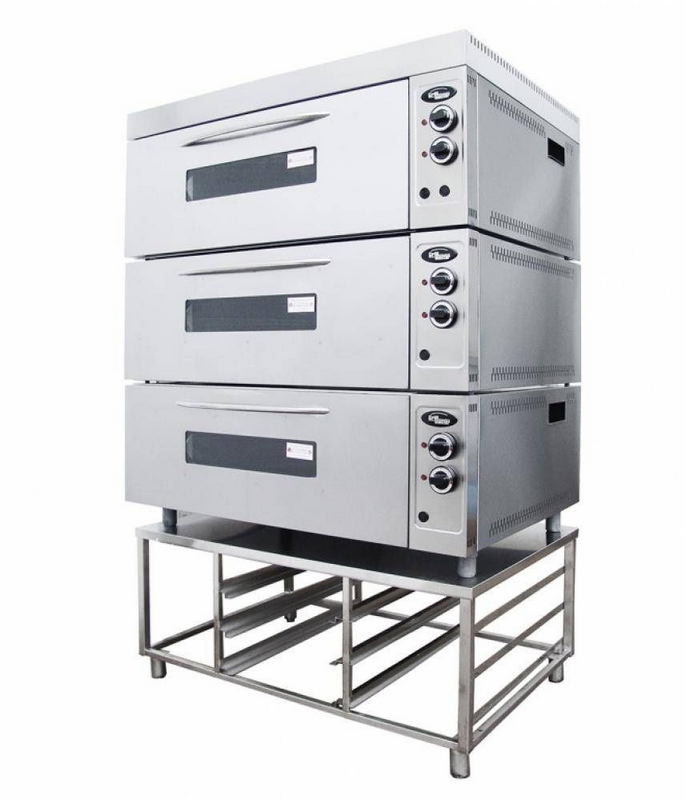 Шкаф жарочно-пекарский электрический GRILL MASTER Шжэ/3 (секционный кр. мет+н/сталь)