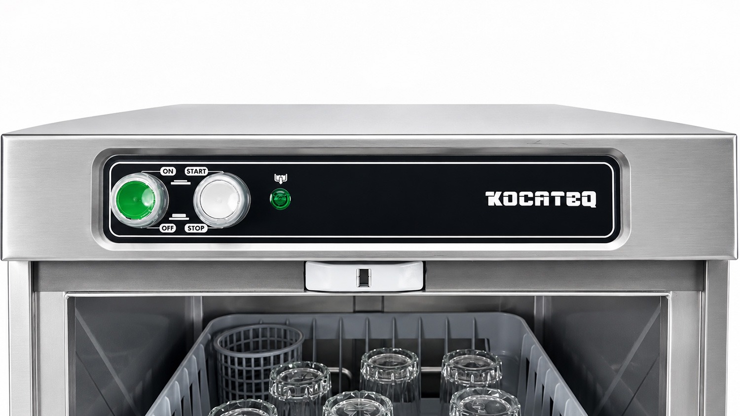 Машина стаканомоечная с фронтальной загрузкой Kocateq KOMEC 400 B DD ECO