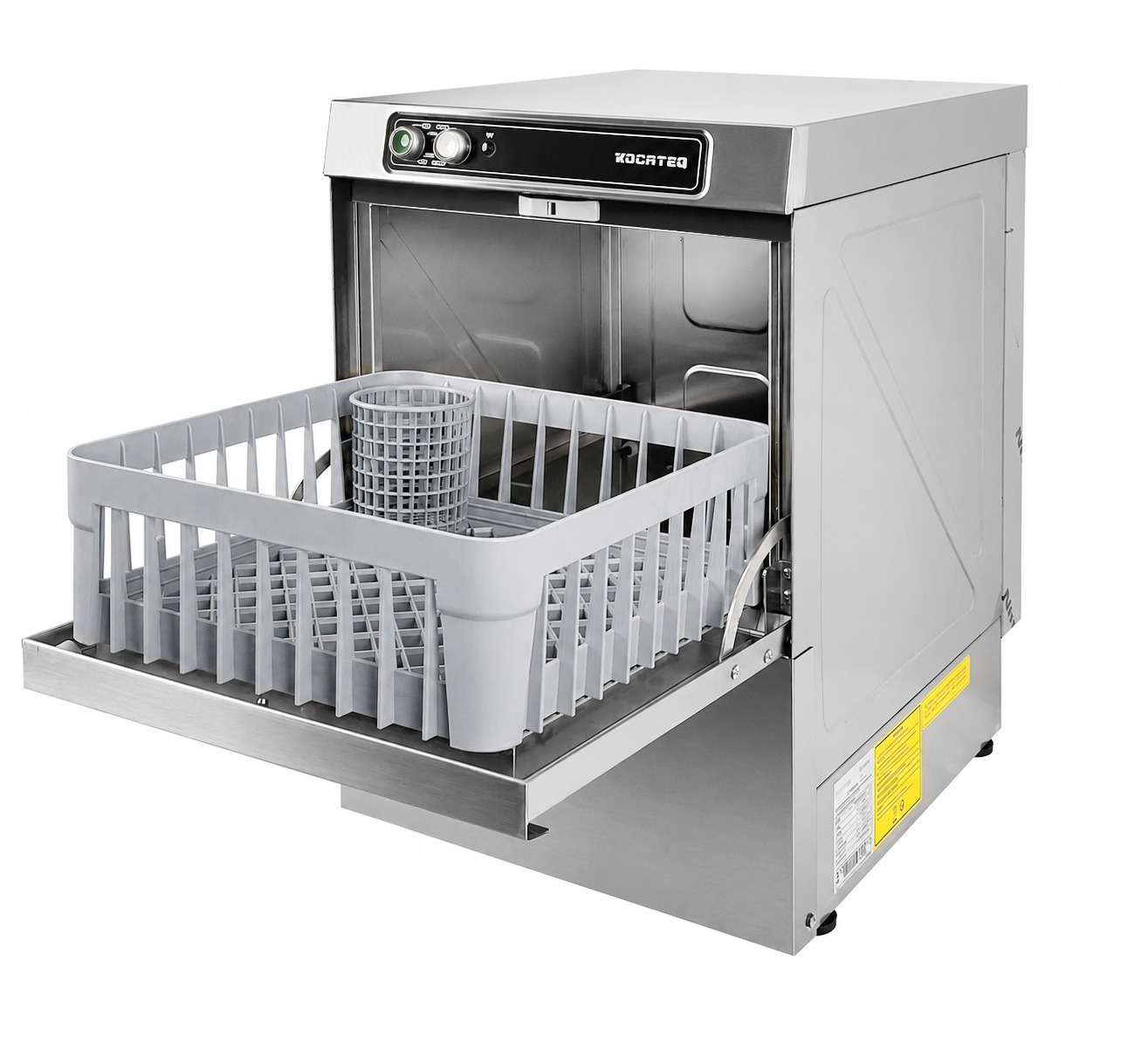 Машина стаканомоечная с фронтальной загрузкой Kocateq KOMEC 400 B DD ECO
